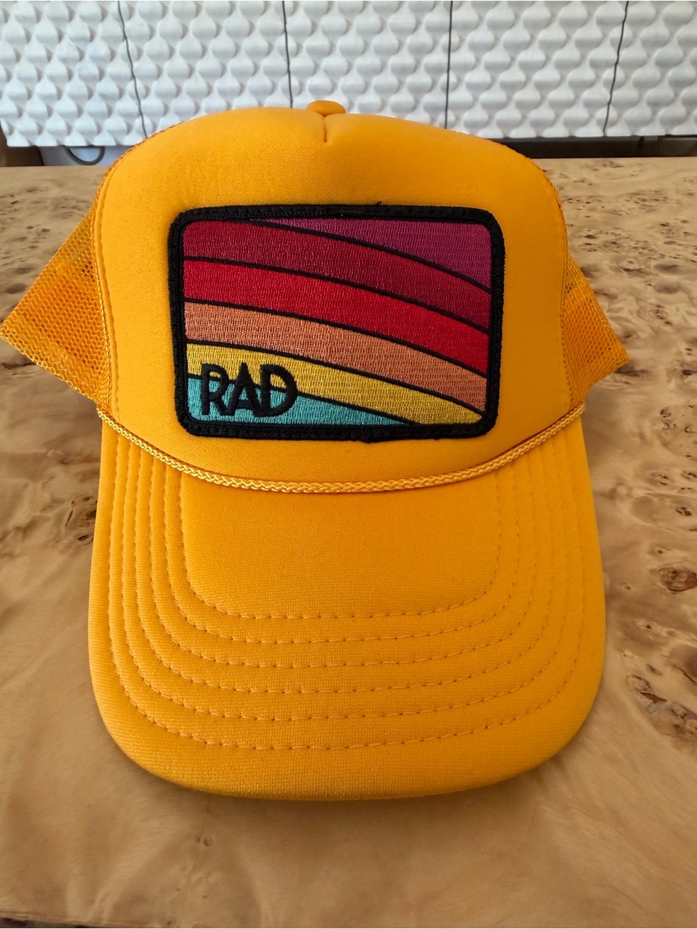 Yellow Rad trucker hat